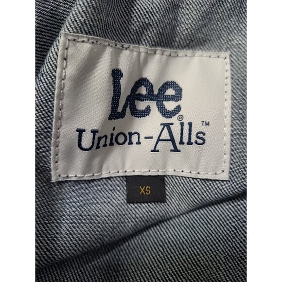 Lee Union Alls Jumpsuit Women's Size XS Coveralls Blue Denim One Piece NWT - Picture 6 of 10